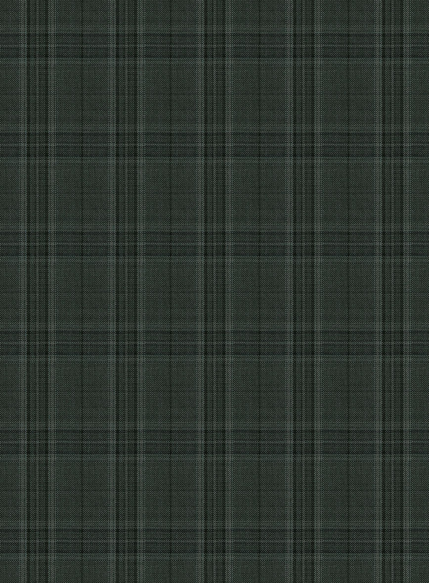 Napolean Green Hunting Plaid Pants - StudioSuits
