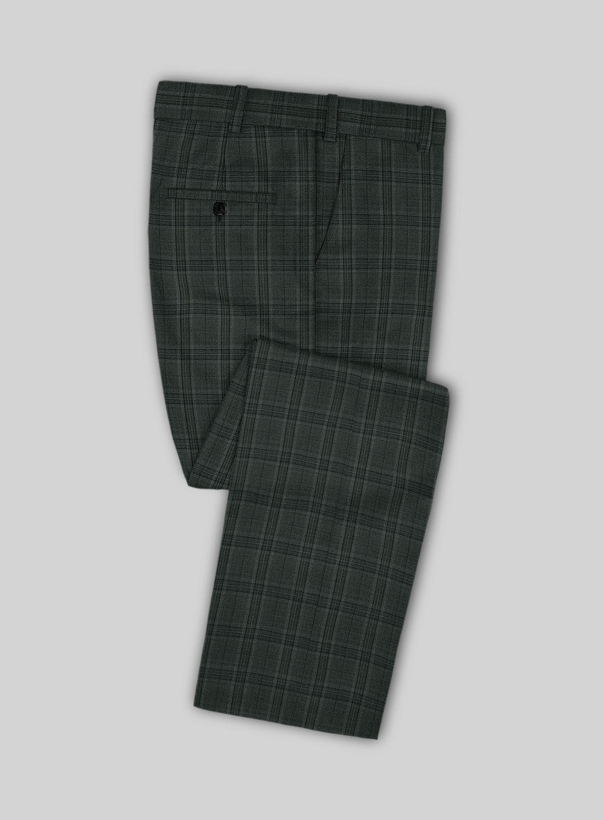 Napolean Green Hunting Plaid Suit - StudioSuits