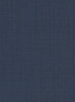 Napolean Highball Blue Wool Pants - StudioSuits