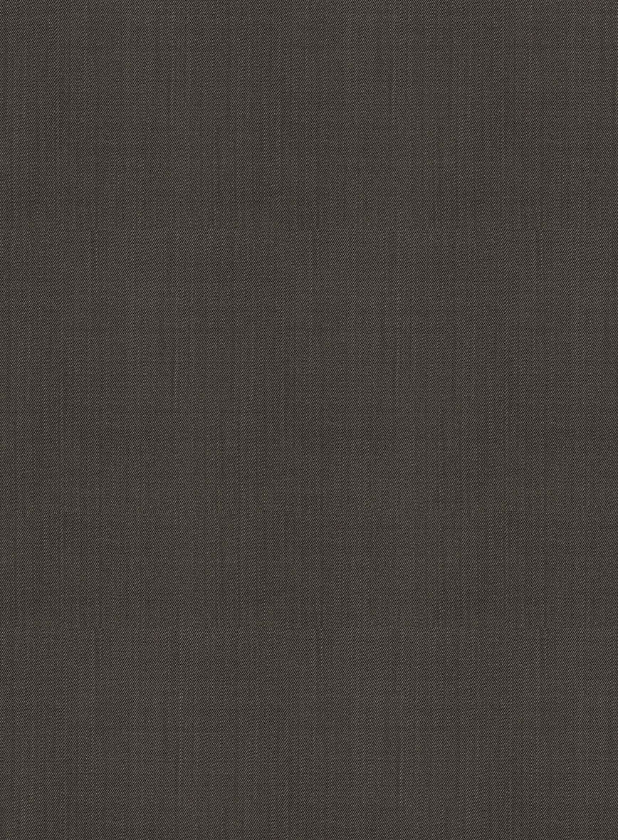 Napolean Intense Brown Wool Tuxedo Jacket - StudioSuits