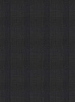 Napolean Knight Charcoal Check Pants - StudioSuits