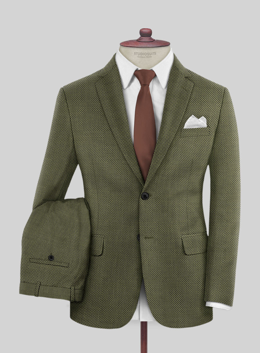 Napolean Limeade Green Wool Suit - StudioSuits