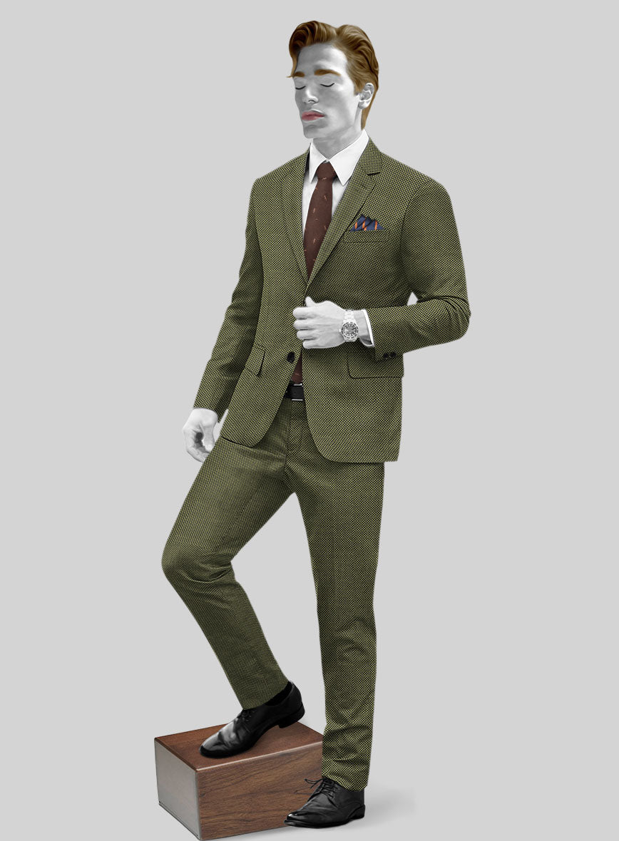 Napolean Limeade Green Wool Suit - StudioSuits