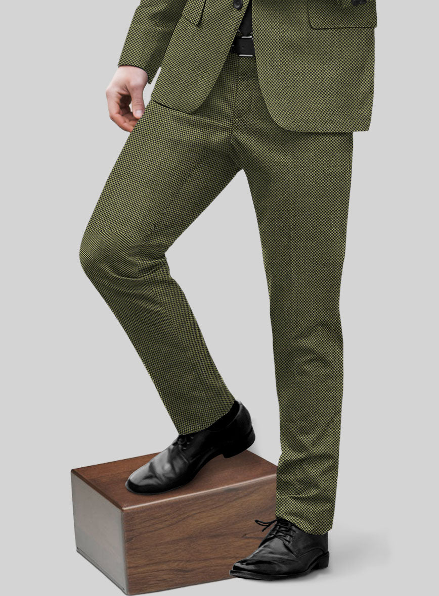 Napolean Limeade Green Wool Suit - StudioSuits