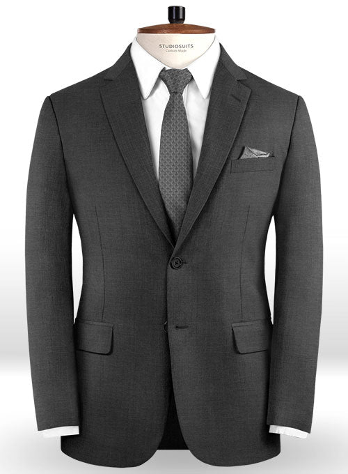 Napolean Metro Gray Wool Suit - StudioSuits
