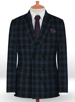 Napolean Oldo Blue Wool Jacket - StudioSuits