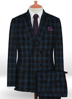 Napolean Oldo Blue Wool Suit - StudioSuits