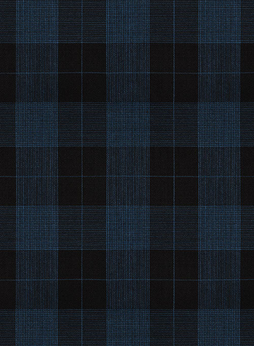 Napolean Oldo Blue Wool Suit - StudioSuits