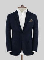 Napolean Party Stripe Blue Wool Jacket - StudioSuits
