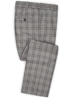 Napolean Petti Light Gray Wool Pants - StudioSuits