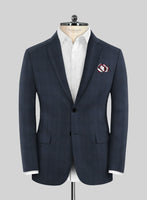 Napolean Preppy Blue Check Jacket - StudioSuits