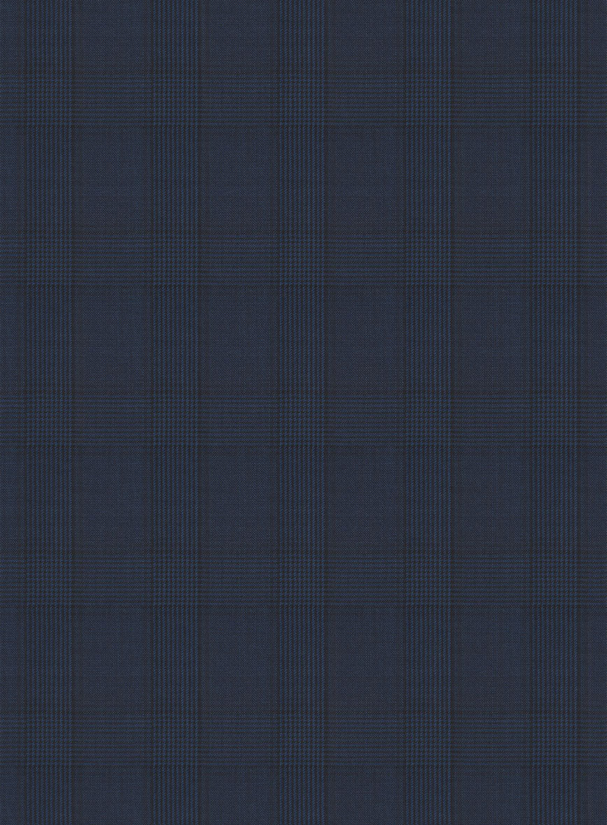 Napolean Preppy Blue Check Suit - StudioSuits