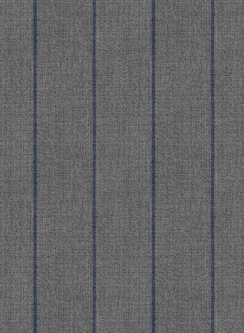 Napolean Rodrio Gray Wool Jacket - StudioSuits