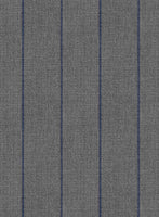 Napolean Rodrio Gray Wool Jacket - StudioSuits