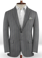 Napolean Rodrio Gray Wool Suit - StudioSuits