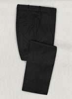 Napolean Stone Black Wool Suit - StudioSuits