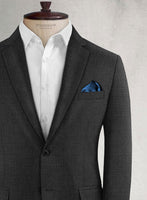 Napolean Stretch Charcoal Wool Jacket - StudioSuits