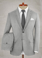 Napolean Stretch Gray Wool Suit - StudioSuits