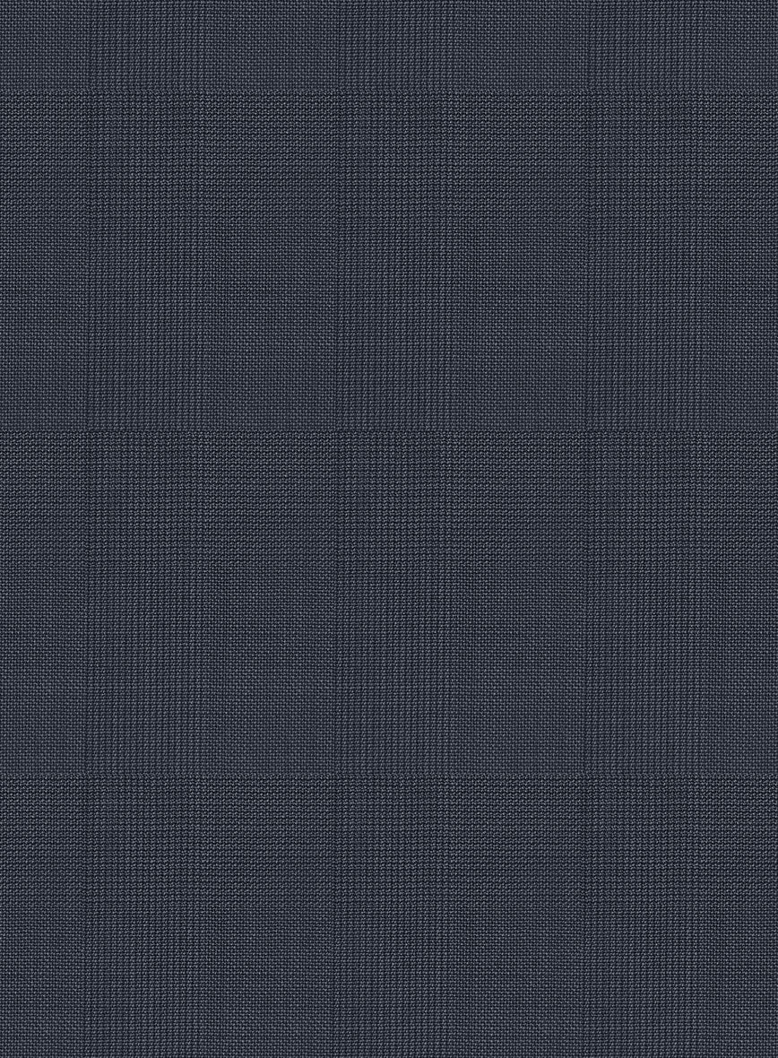 Napolean Timeless Blue Glen Pants - StudioSuits