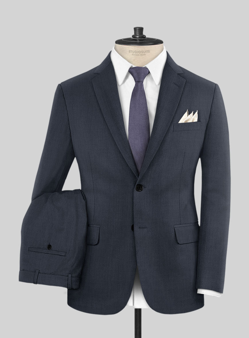 Napolean Timeless Blue Glen Suit - StudioSuits