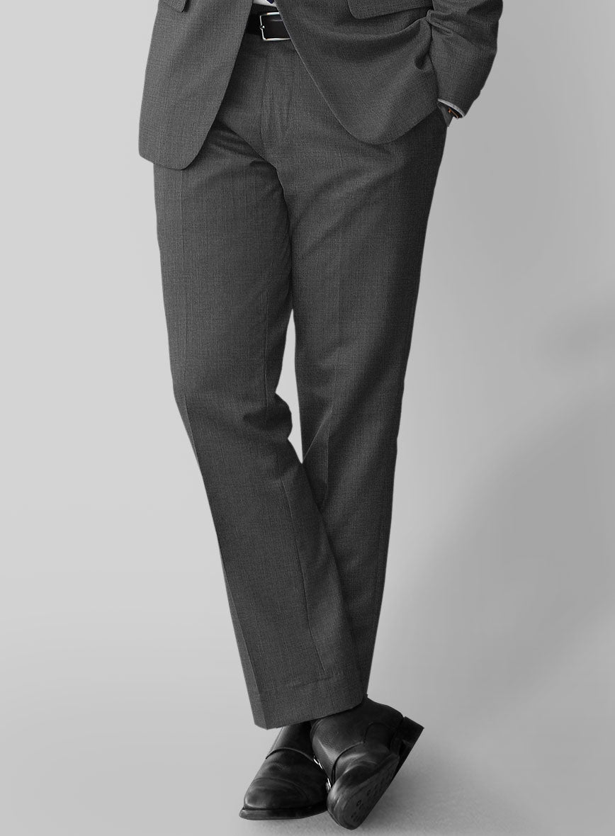 Napolean Timeless Gray Glen Pants - StudioSuits