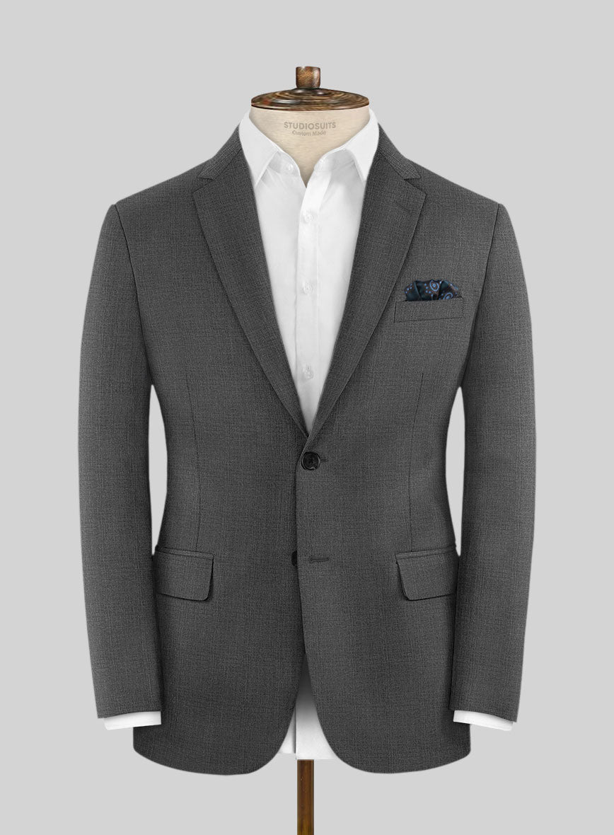 Napolean Timeless Gray Glen Suit - StudioSuits