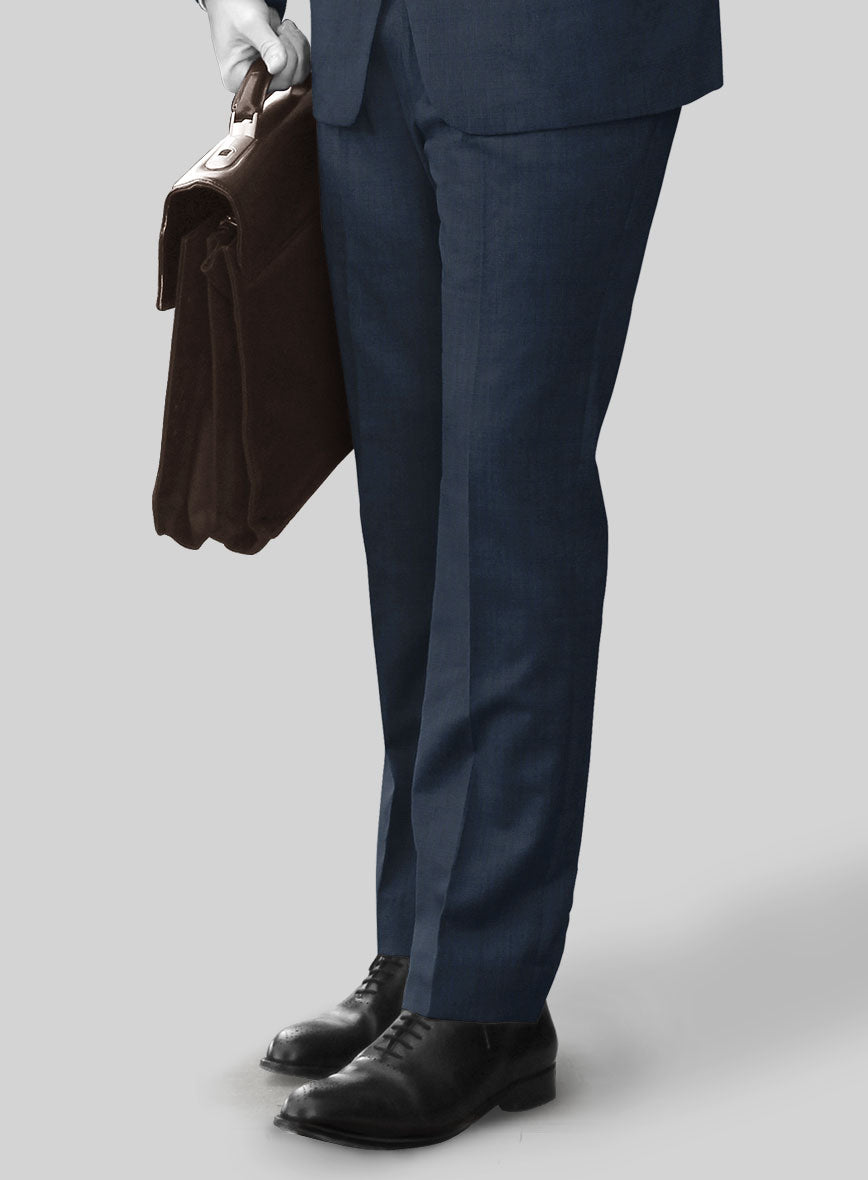 Napolean Vintage Blue Check Suit - StudioSuits