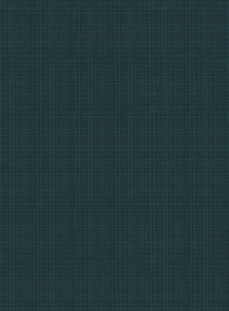 Napolean Vintage Green Check Pants - StudioSuits