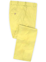 Napolean Yellow Wool Suit - StudioSuits