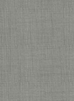 Napolean Sharkskin Light Gray Double Gurkha Wool Trousers - StudioSuits