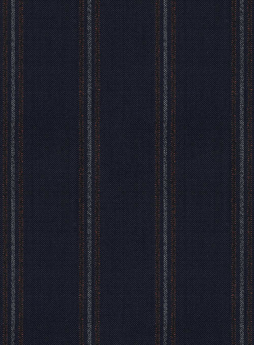 Napolean Filona Blue Wool Jacket - StudioSuits