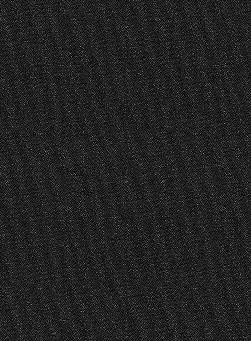 Napolean York Black Wool Suit - StudioSuits