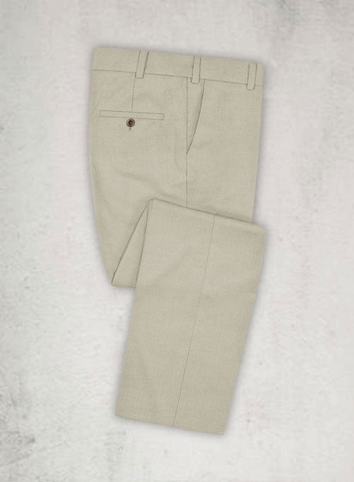 CANTON khaki - wool microfiber suit pant main image 1