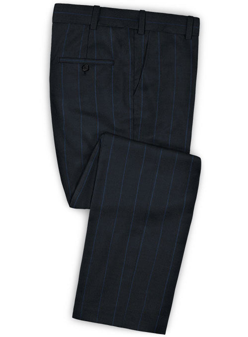 Napolean Rodrio Blue Wool Suit - StudioSuits