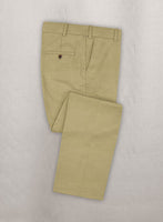 Napolean Sahara Khaki Wool Pants - StudioSuits