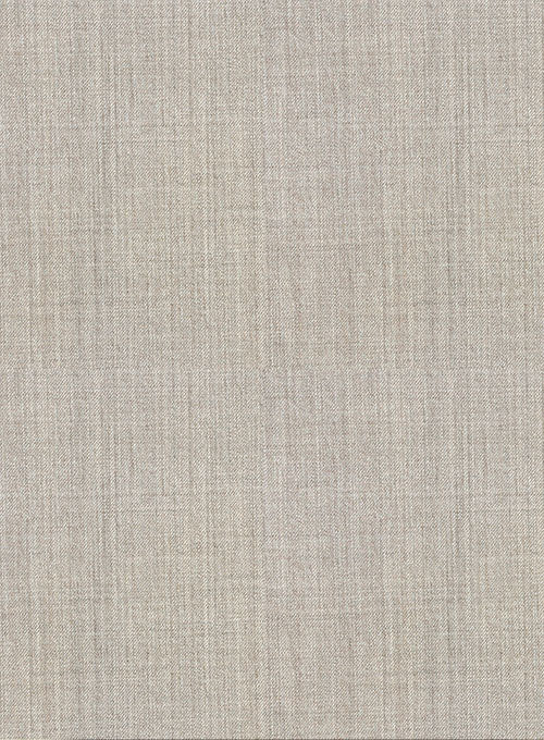 Napolean Stretch Pale Brown Wool Tuxedo Jacket - StudioSuits