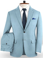 Napolean Taj Blue Wool Suit - StudioSuits