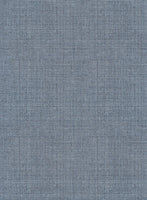 Napolean Powder Blue Sharkskin Wool Pants - StudioSuits