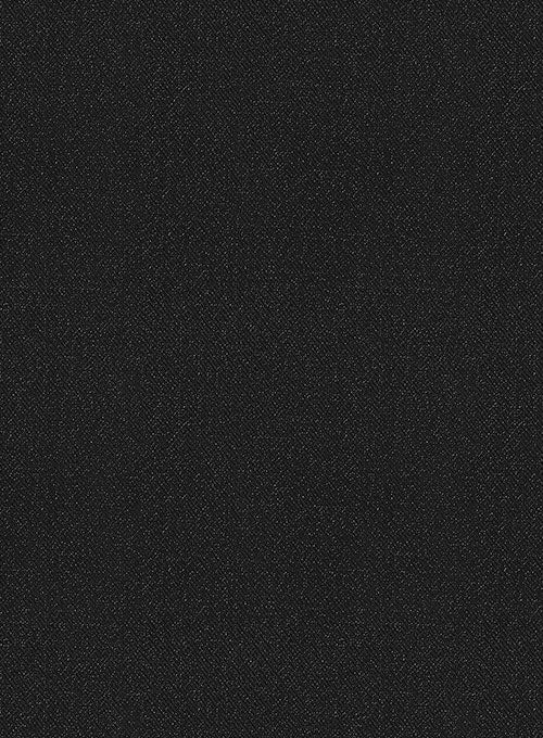 Napolean York Black Wool Tuxedo Jacket - StudioSuits