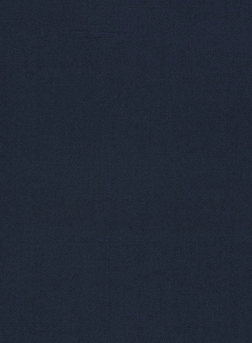 Navy Poplene Shirt - StudioSuits