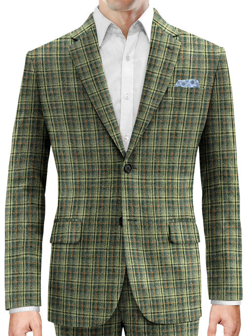 Norfolk Green Tweed Jacket - StudioSuits