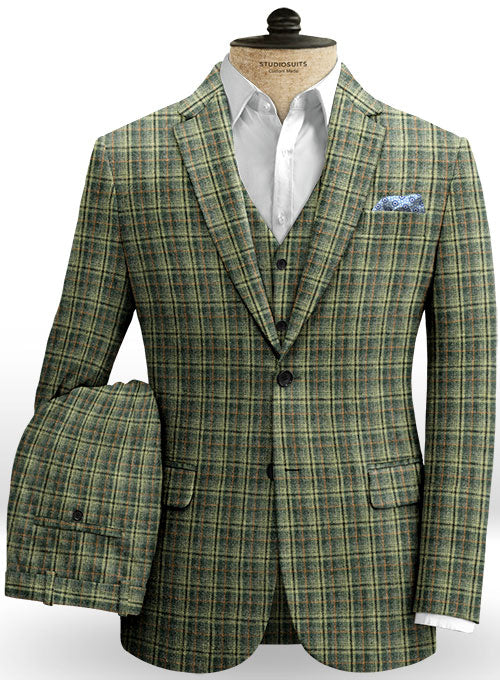 Norfolk Green Tweed Suit - StudioSuits