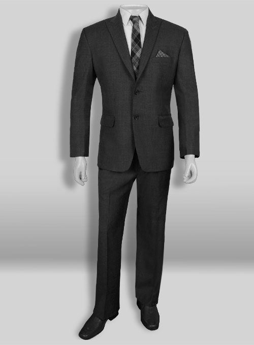 Nouveau Mid Gray Wool Suit - StudioSuits
