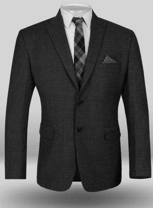 Nouveau Mid Gray Wool Suit - StudioSuits