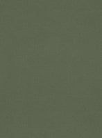 Olive Green Cotton Jacket - StudioSuits