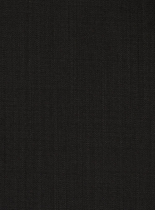 Omega Black Pure Wool Jacket - StudioSuits