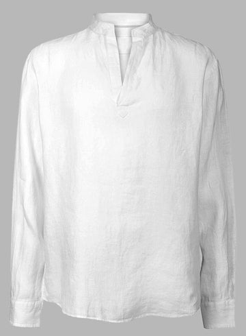 Linen Overhead Shirt - StudioSuits