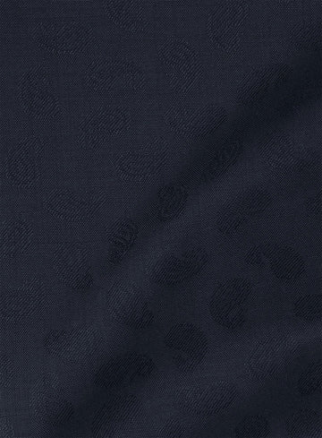 Paisley Blue Wool Shirt - StudioSuits