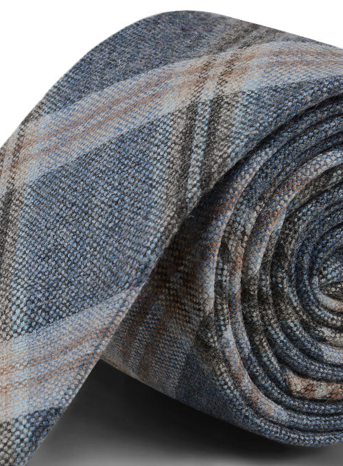 Tweed Tie - Parma Blue Feather - StudioSuits
