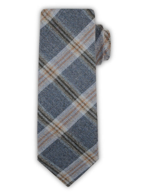 Tweed Tie - Parma Blue Feather - StudioSuits